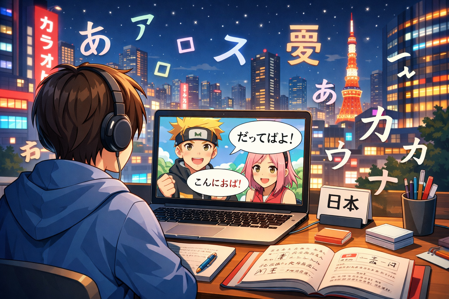 Which Japanese language is used in Anime