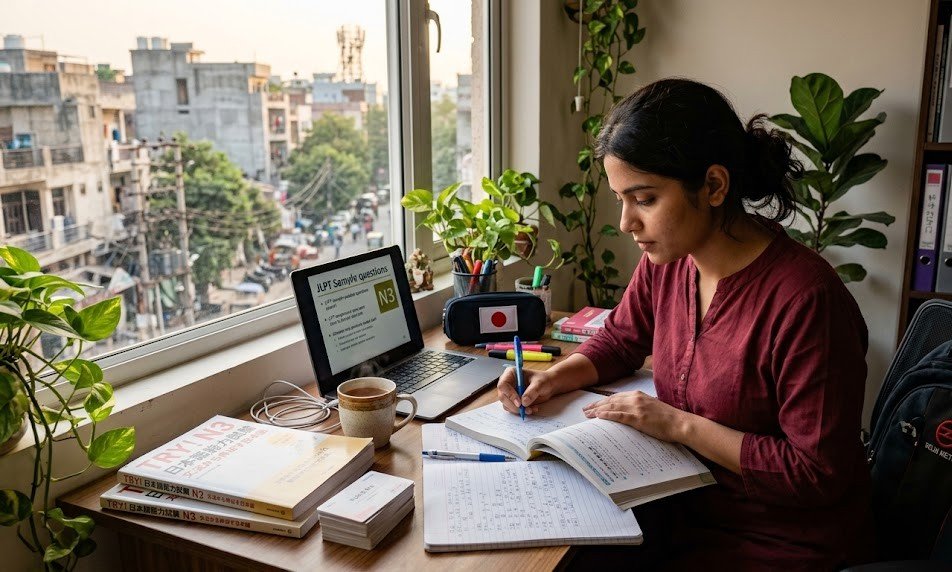 How to Prepare for JLPT While Working or Studying in Delhi